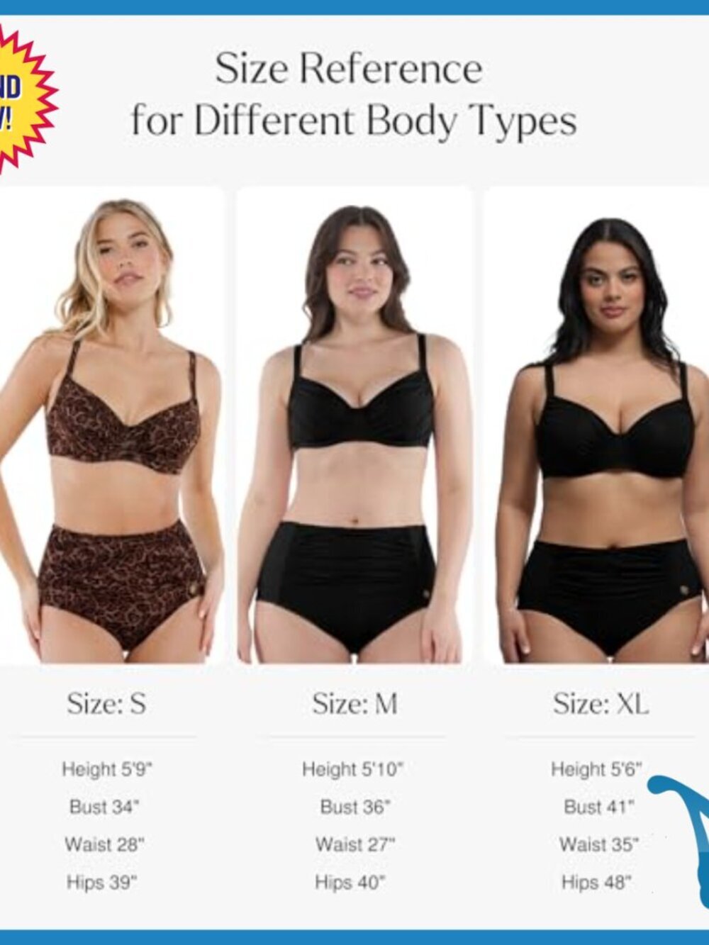 Tummy Control High Waisted Bikini Set Shapewear Swimsuit Push Up - Picture 6 of 7